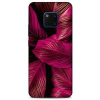 Lopard Huawei Mate 20 Pro Uyumlu Kılıf Bahar (4) Koruma Kılıfı Bordo