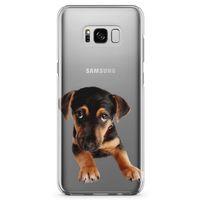 Samsung Galaxy S8 Kılıf Masumiyet Arka Kapak Koruma Desenli Full Koruyucu