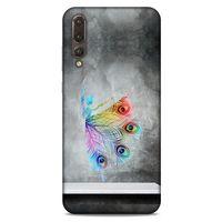 Huawei P20 Pro Kılıf Desenli Özel Seri Tüyler (38) Neo Hybrid Kılıf