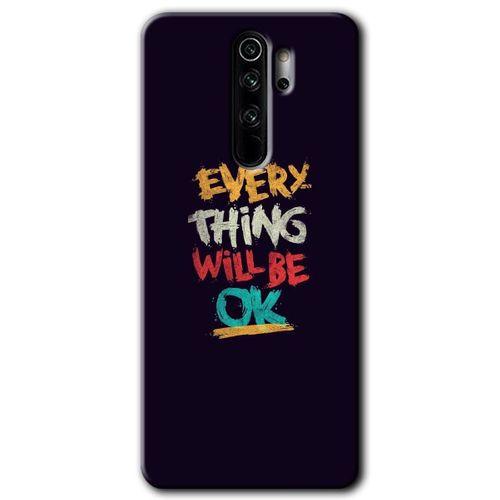 MRCİLETİSİM Xiaomi Redmi Note 8 Pro Kılıf Kapak - Everything +Hayalet Ekran Yandan Gözükmez