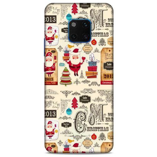 Retro (44) Desen Tough Armor Kılıf Renkli Huawei Mate 20 Pro Kılıf