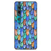 Xiaomi Mi Note 10 Kılıf Desenli Özel Seri Tüyler (37) Silicone Cover