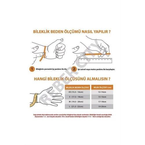 Sarı Kırmızı Unisex Bileklik Gs- GS19055091B - Sarı - Kırmızı