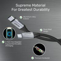 UNITEK USB-C 3.2 KABLO 1MT 10GBPS 4K (C14082ABK)