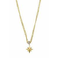 Kutup Yıldızı Zincir Kolye - Altın