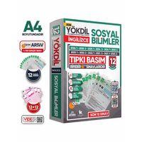 2026 YÖKDİL İngilizce SOSYAL BİLİMLER ÖSYM Çıkmış Soru Tıpkı Basım Deneme Paketi 12li Türkiye Geneli
