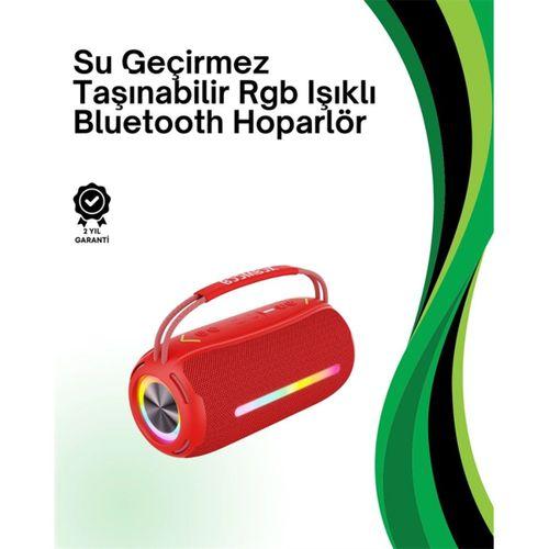 Rgb Işıklı Taşınabilir Hoparlör – Çoklu Bağlantı Desteği