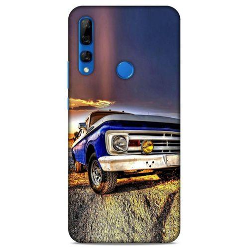Lopard Huawei Y9 Prime 2019 Uyumlu Kılıf PickUpX (32) Soft Silikon Kılıf Koyu Mavi