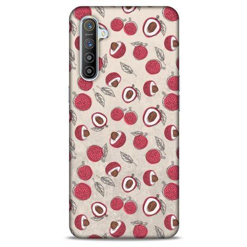 Frutix Lychee 01 Oppo Realme XT Kılıf Desenli Silikon