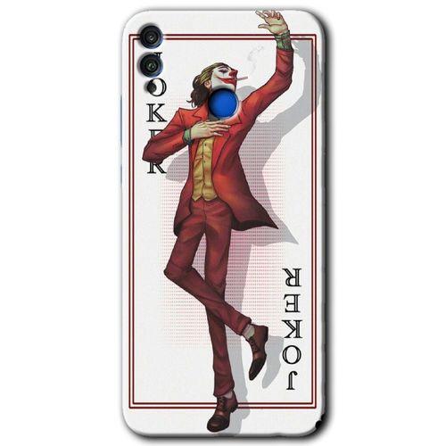 Honor 8x Kılıf HD Desen Baskılı Arka Kapak - Joker İskambil
