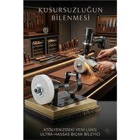 Matkap Uyumlu Bıçak Bileme Aparatı - Sabitleme Standlı Profesyonel Bileyici 722937