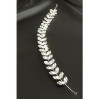 Yaprak Taşlı Saç Aksesuarı