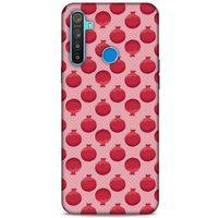 Frutix Nar 01 Oppo Realme 5i Kılıf Desenli Silikon