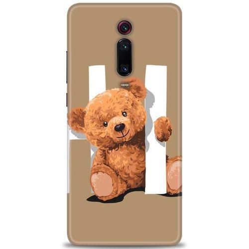 Xiaomi Mi 9T Kılıf HD Baskılı Kılıf - Teddy Hı + Tam Ekran Koruyucu