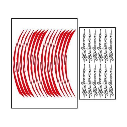 BAJAJ Bajaj Reflektör Kırmızı Pulsar Uyumlu 1 Set Jant Şeridi