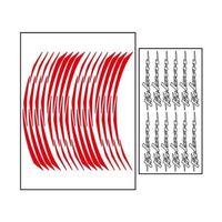 BAJAJ Bajaj Reflektör Kırmızı Pulsar Uyumlu 1 Set Jant Şeridi