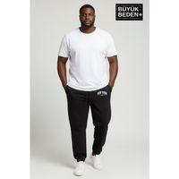 Erkek Büyük Beden New York Baskılı Paça Lastikli Rahat Kesim Jogger İnce Eşofman Altı SPR26BEA951-5