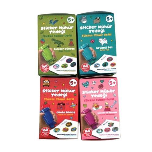 Bubu Sticker Mühür Yedeği 160Lı - 1 set