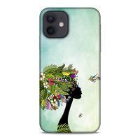 Lopard Apple iPhone 12 Uyumlu Kılıf Sürreal Yüzler ♀ (37) Silicone Cover Baskılı