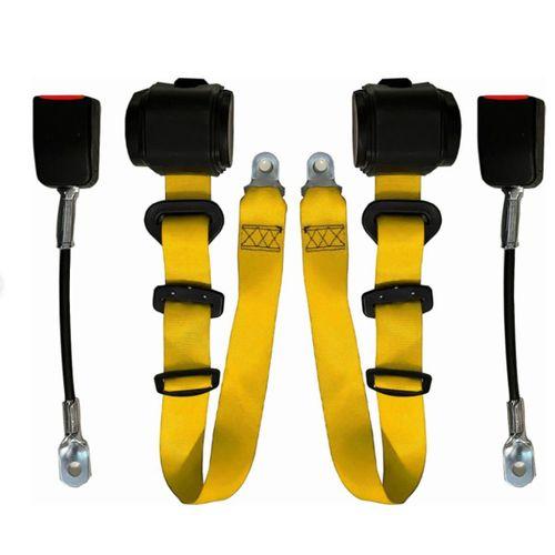 Emniyet Kemeri Otomatik 3 Nokta Kollu Ön Sarı Takım