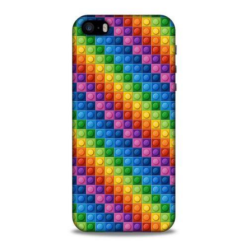 Lopard Apple iPhone SE Uyumlu Kılıf BloX (3) Kapak Karışık Çok Renkli