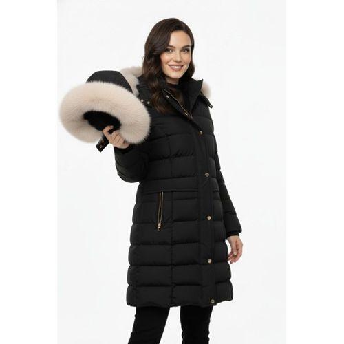 Kadın Spor Kapüşonlu İçi Peluş Mont M5307 BGL-ST04913