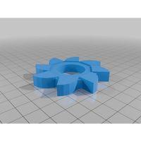 3D baskı testere tasarımlı fidget spinner (Bu ürün Sadece Plastik parçadır - Almadan Önce Soru Sorabilirsiniz)