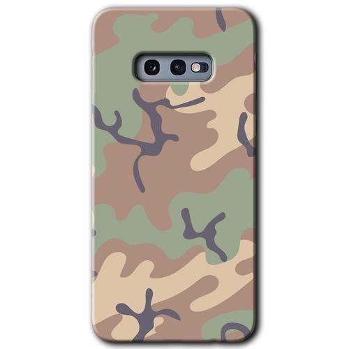 Samsung Galaxy S10e HD Baskılı Kılıf + 9D Tam Ekran Koruyucu - Kamuflaj 29