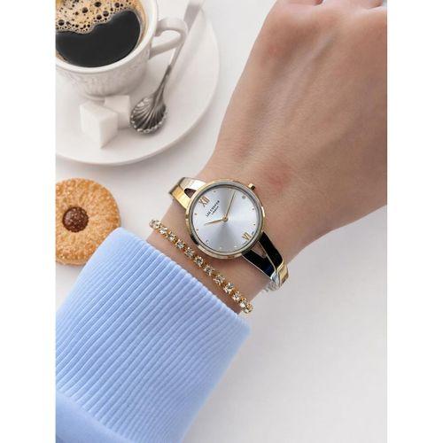 Lee Cooper Gold Minimal İnce Bilezik Kadın Kol Saati Şık Ve Zarif 2 yıl Garantili+Bileklik C8308.230