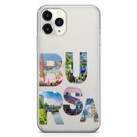 Apple iPhone 11 Pro Kılıf Bursa Gezi Arka Kapak Koruma Desenli Full Koruyucu