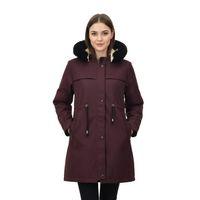 Kadın Kapüşonlu İçi Peluş Mont BGL-ST05026