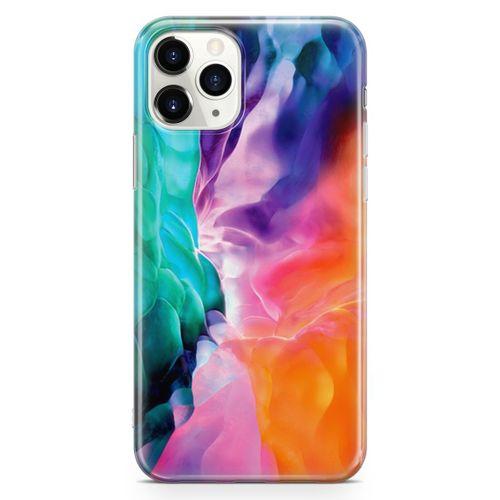 Apple iPhone 11 Pro Max Kılıf Perdeler Arka Kapak Koruma Desenli Full Koruyucu