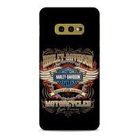 Samsung Galaxy S10e Uyumlu Kılıf Motorsiklet (6) Silikon Kılıf Harley Davidson