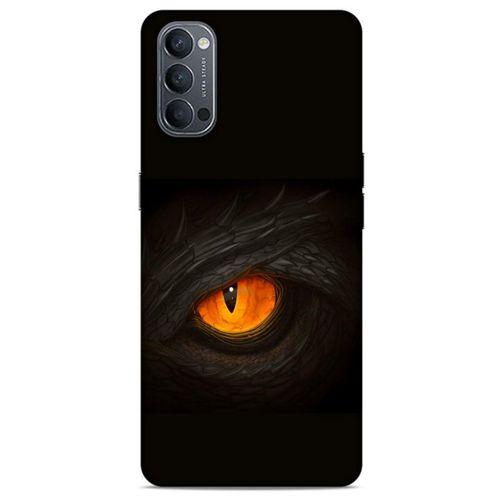 Oppo Reno 4 Kılıf Dragons (47) Crystal Flex Kılıf Ejderha Görselleri