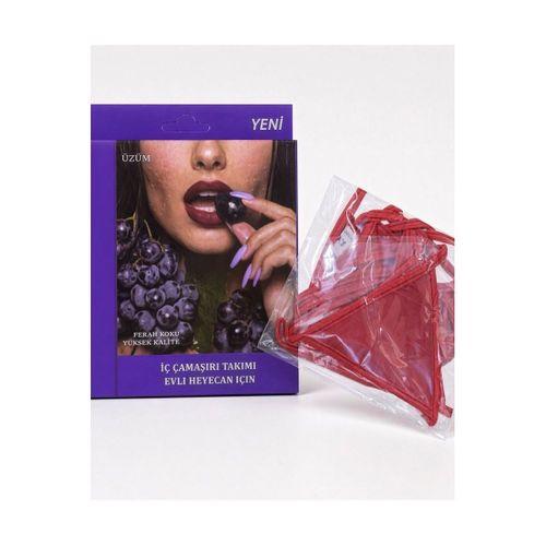 Üzüm Aromalı Yenilebilir İç Çamaşırı Takımı
