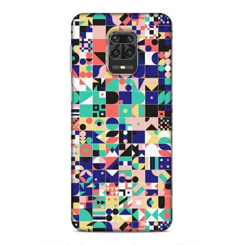 Xiaomi Redmi Note 9 Pro Uyumlu Kılıf Insomnia (40) Fit Silikon Kılıf Minik Kareler