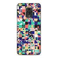 Xiaomi Redmi Note 9 Pro Uyumlu Kılıf Insomnia (40) Fit Silikon Kılıf Minik Kareler