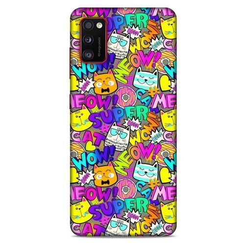 Lopard Samsung Galaxy A41 Uyumlu Kılıf Graffitix (12) Koruyucu Silikon