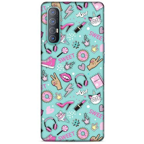 Pop Culture Turkuaz Samsung Galaxy M40 Kılıf
