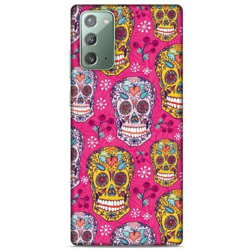 Samsung Galaxy Note 20 Uyumlu Kılıf Pembe Delisi (40) Fit Silikon Kılıf İskelet