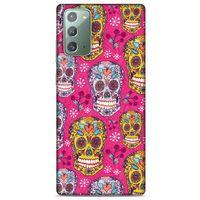 Samsung Galaxy Note 20 Uyumlu Kılıf Pembe Delisi (40) Fit Silikon Kılıf İskelet