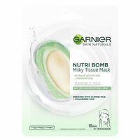 Garnier Süt Bombası Besleyici Kağıt Yüz Maskesi - Kuru ve Gergin Ciltler