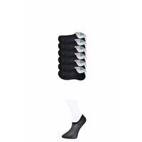 Siyah Erkek Görünmez Çorap 6 çift