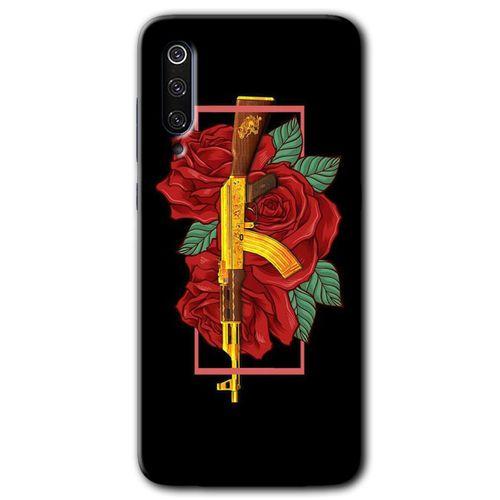 MRCİLETİSİM Xiaomi Mi 9 SE Kılıf HD Desen Baskılı Arka Kapak+Temperli Cam - Bedel