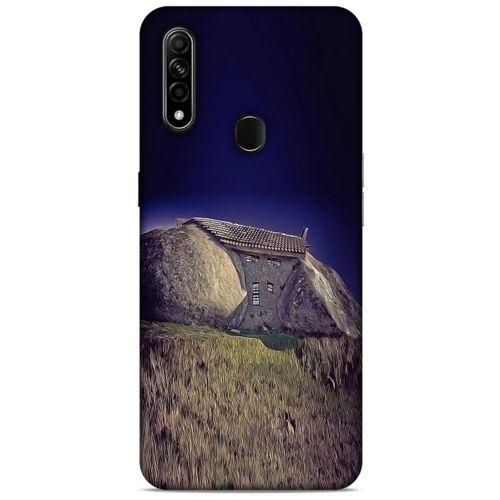 Oppo A31 Kılıf Dünya Mimarisi (30) Silicone Case Stone House Portekiz
