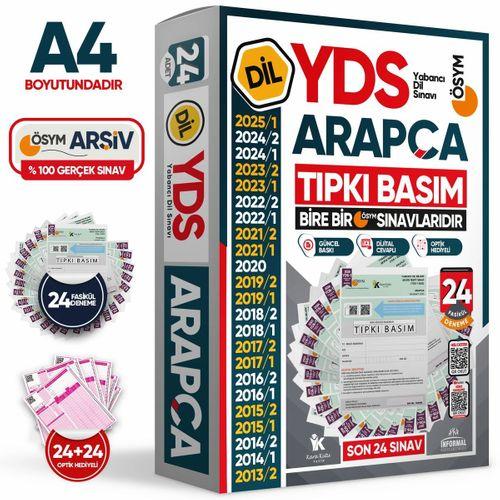 2026 YDS Arapça ÖSYM Tıpkı Basım Çıkmış Soru Deneme Paketi 24lü Fasikül SETİ