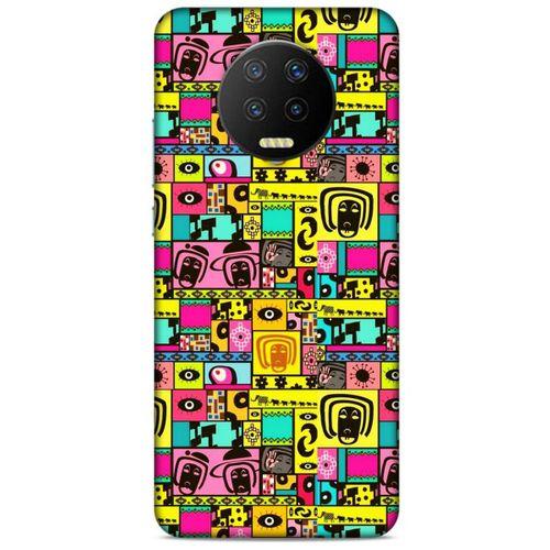 Lopard İnfinix Note 7 Uyumlu Kılıf Graffitix (41) Tank Kılıf