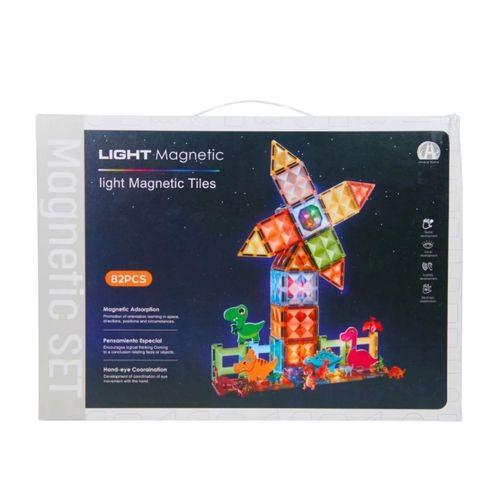 Eğitici Çocuk Magnetic Tiles Light Version 82 Parça