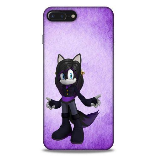 Lopard Apple Iphone 7 Plus Uyumlu Kılıf GameX (18) Telefon Kılıfları Siyah Mor