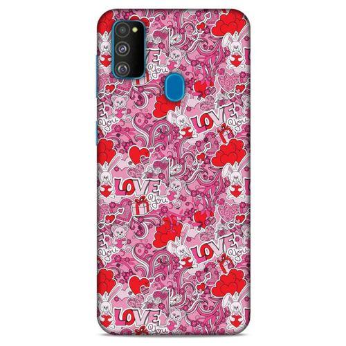 Samsung Galaxy M30s Kılıf Hediyelik Seri Sevgililer Günü (35) 14 Şubat Fit Design Kılıf